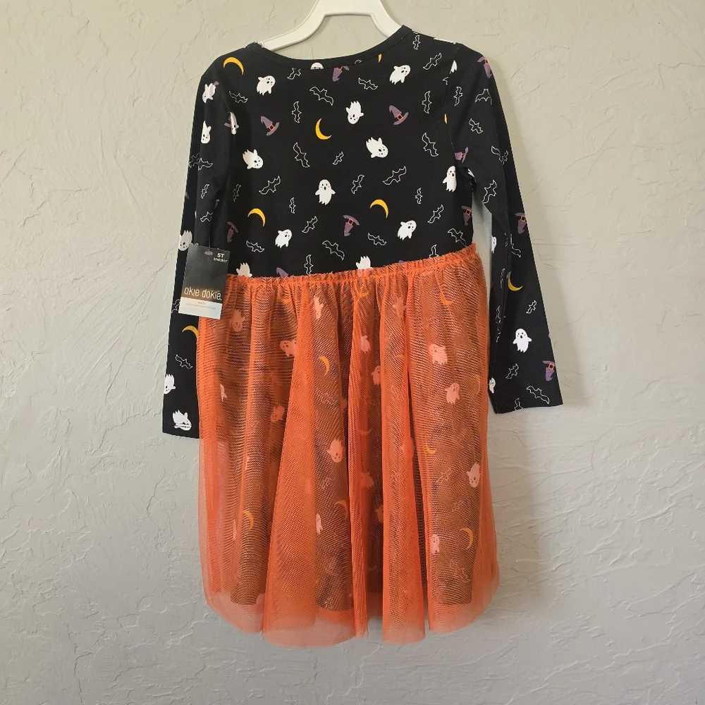 Okie Dokie Girls 5T One Piece Halloween Dress Outfit, New With Tags!